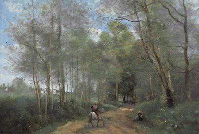 アヴレイ市 作： Jean Baptiste Camille Corot